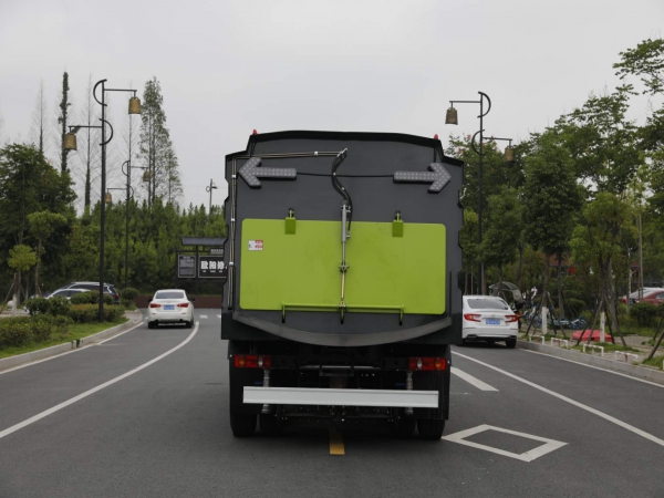 國六東風天錦12方掃路車